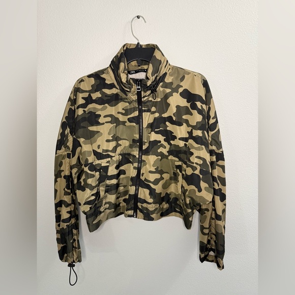 Zara Camo Jacket - Picture 1 of 5